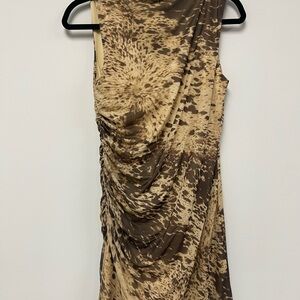 House of Harlow 1960 Gold Sheath Cocktail Dress